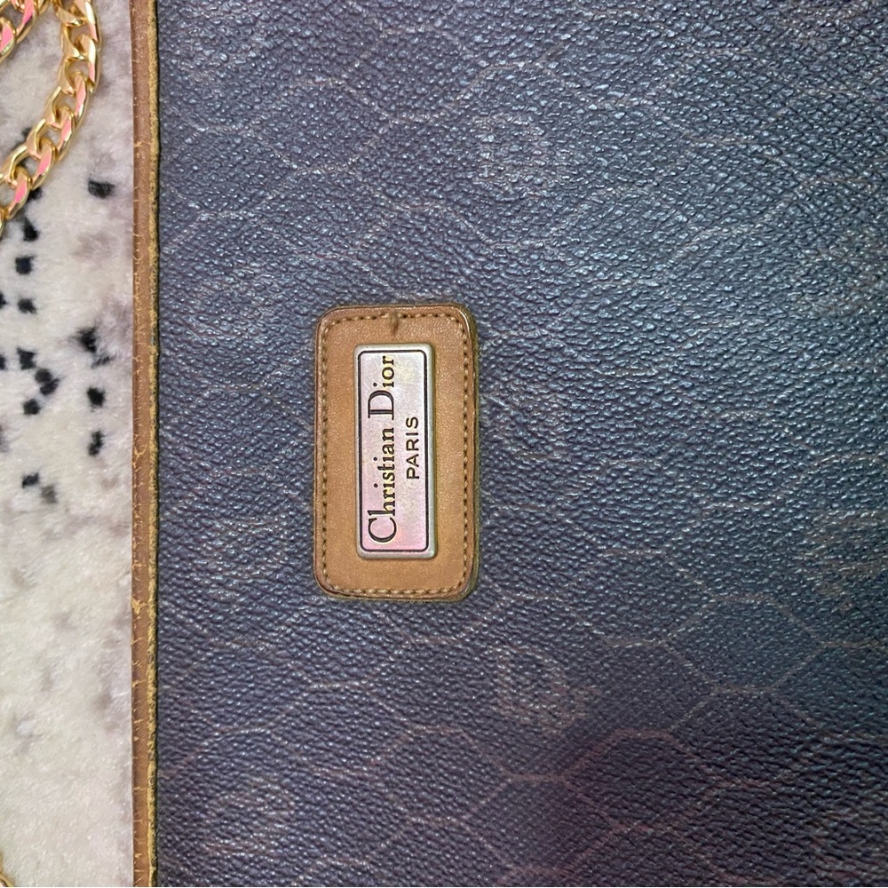 Brown Vintage Dior Honeycomb Bag - Picture 5 of 11